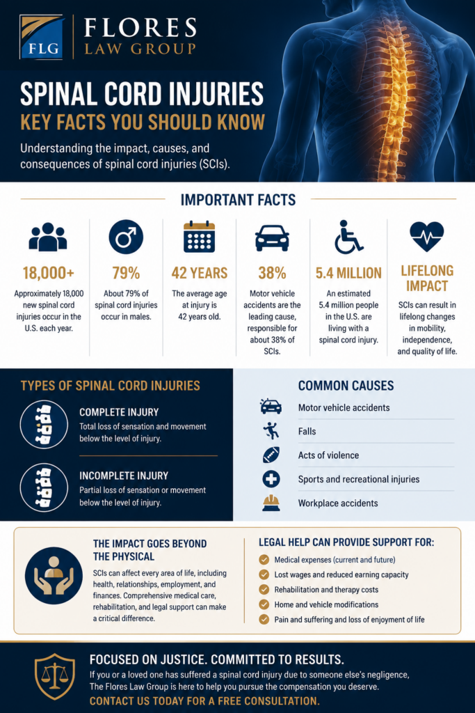 Indiana Spinal Cord Injury Infographic